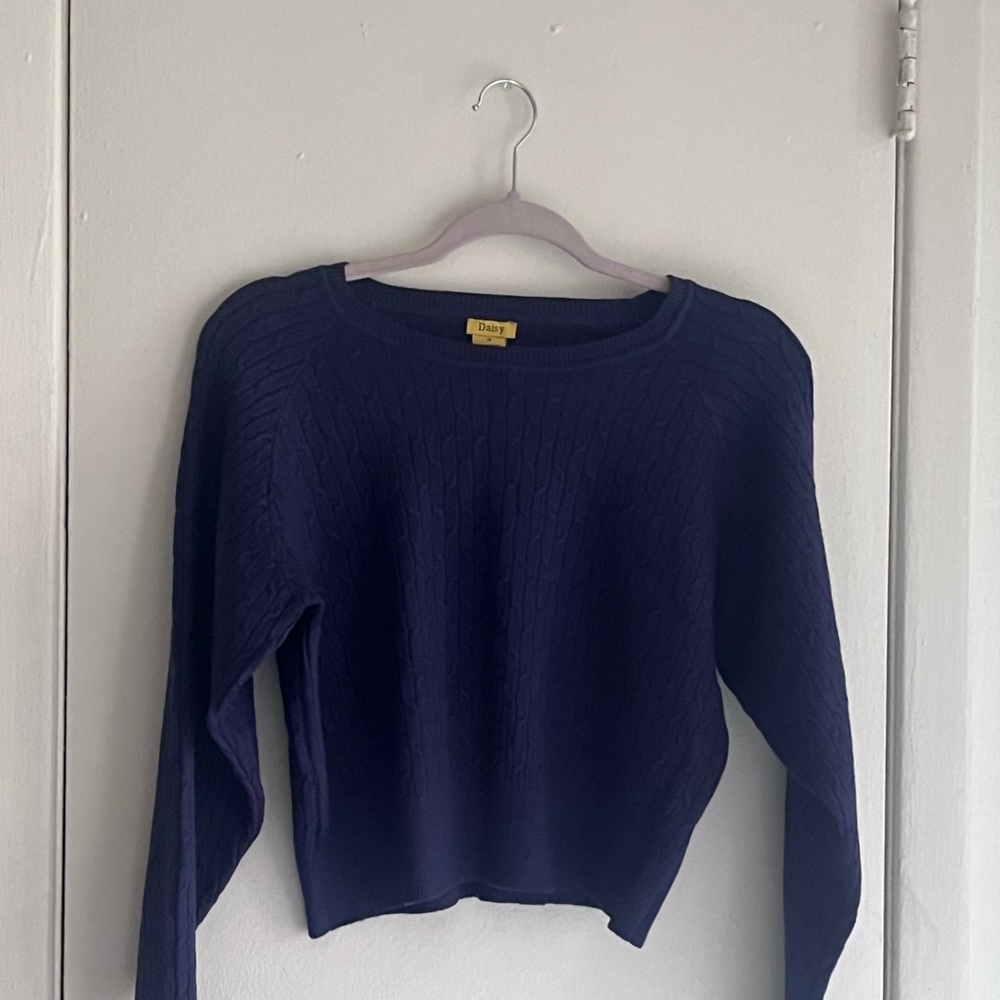 Women's Navy Sweater